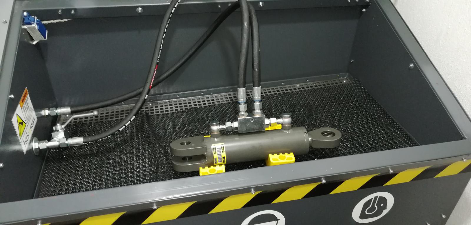 Гидроиспытание гидроцилиндра